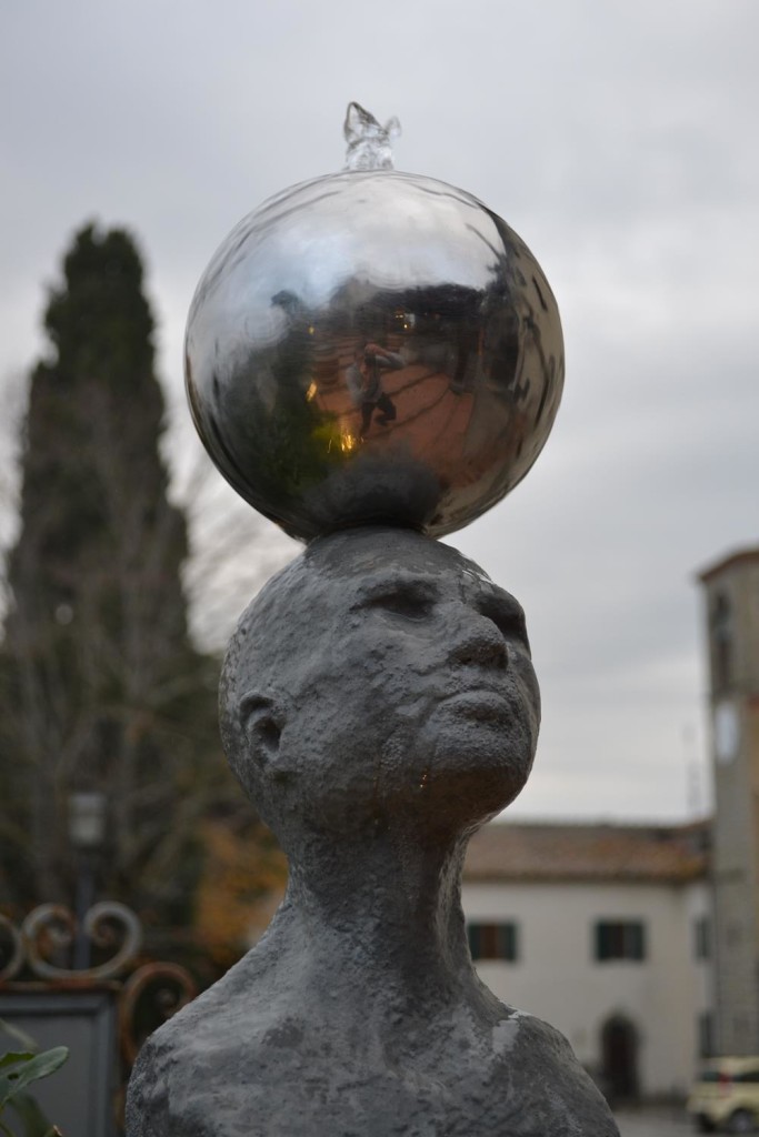 Fountain Head with Sphere