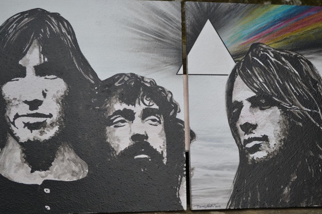 Boris Stampfli Paintings Pink Floyd
